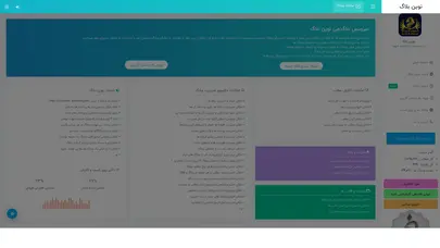 اسکرین شات سایت Novinblog - تحلیل رتبه و سئو