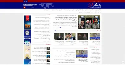 اسکرین شات سایت Paieshgar - تحلیل رتبه و سئو