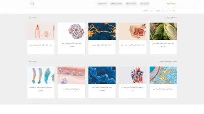 اسکرین شات سایت زیست یاد - تحلیل رتبه و سئو