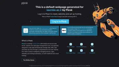 اسکرین شات سایت domain default page - تحلیل رتبه و سئو