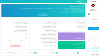 اسکرین شات سایت سیستم وبلاگ دهی -ساخت وبلاگ | VistaBlog | سایت ساز ویستا بلاگ - تحلیل رتبه و سئو