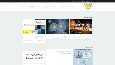 اسکرین شات سایت Brainbee - تحلیل رتبه و سئو