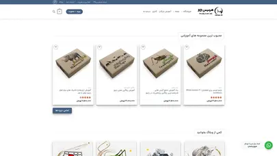 اسکرین شات سایت عنوان اینماد - تحلیل رتبه و سئو