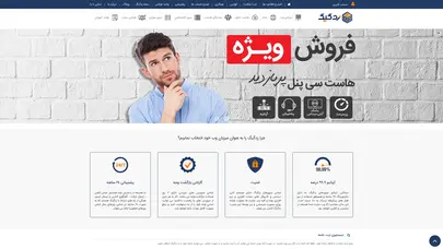اسکرین شات سایت سی پنل - زدگیگ - تحلیل رتبه و سئو