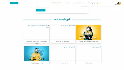 اسکرین شات سایت موسسه دانش پژوهان عالی قاپو - تحلیل رتبه و سئو