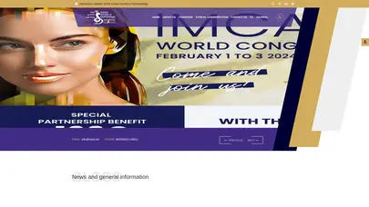 اسکرین شات سایت انجمن متخصصین پوست ایران - تحلیل رتبه و سئو