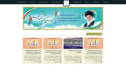 اسکرین شات سایت صفحه اصلی | شرکت کشاورزی و دامپروری ملارد شیر - تحلیل رتبه و سئو