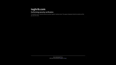 اسکرین شات سایت Taghrib - تحلیل رتبه و سئو