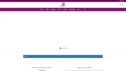 اسکرین شات سایت Iranian Society of Gynecology Oncology – Iranian Society of Gynecology Oncology - تحلیل رتبه و سئو