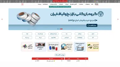اسکرین شات سایت Iranyarn - تحلیل رتبه و سئو