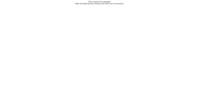 اسکرین شات سایت Suspended Domain - تحلیل رتبه و سئو