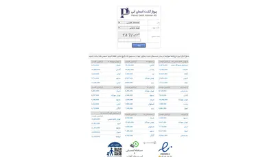 اسکرین شات سایت پرواز گشت آسمان آبي | بلیط هواپیما | بلیط چارتر - تحلیل رتبه و سئو