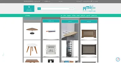 اسکرین شات سایت Sazedecor - تحلیل رتبه و سئو