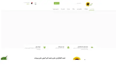 اسکرین شات سایت صفحه اصلی - تحلیل رتبه و سئو