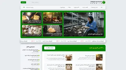 اسکرین شات سایت هاگ دانشنامه صنعت قارچ - تحلیل رتبه و سئو