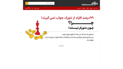 اسکرین شات سایت دایرکتور – ایده های بهتر و راهنمایی های کاربردی برای موفقیت در بازاریابی شبکه ای - تحلیل رتبه و سئو