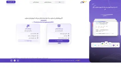 اسکرین شات سایت خانه برنامه نویسان - تحلیل رتبه و سئو