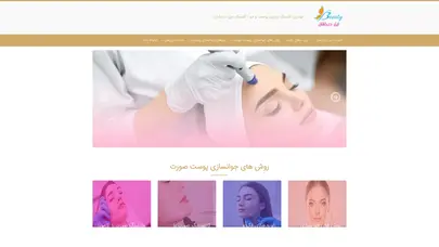 اسکرین شات سایت Shiny-laser - تحلیل رتبه و سئو