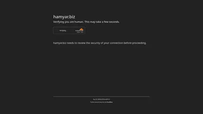 اسکرین شات سایت Hamyar - تحلیل رتبه و سئو