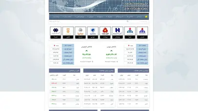 اسکرین شات سایت تحلیل و آموزش بازار بورس - دیتابورس - تحلیل رتبه و سئو