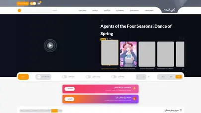 اسکرین شات سایت Nineanime - تحلیل رتبه و سئو