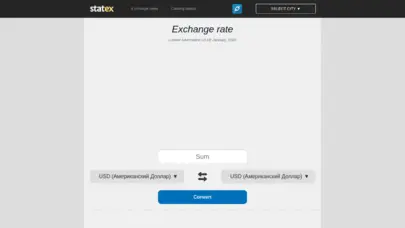 statex.info — exchange rates, information about bank information, united states