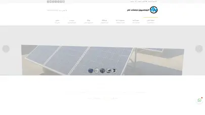 اسکرین شات سایت اتوماسیون صنعتی نادر | نمایندگی رسمی دلتا | نمایندگی دلتا - تحلیل رتبه و سئو