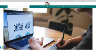 اسکرین شات سایت سامانه دایا ورک - تحلیل رتبه و سئو