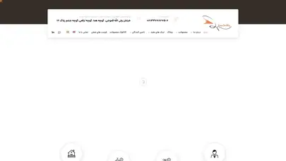 اسکرین شات سایت شرکت بازرگانی دُرشیمی مـرجان - تحلیل رتبه و سئو