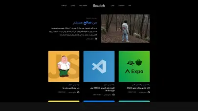 اسکرین شات سایت درباره‌ی من | سید صالح شجاعی - تحلیل رتبه و سئو