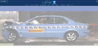اسکرین شات سایت ایمن خودرو شرق - تحلیل رتبه و سئو