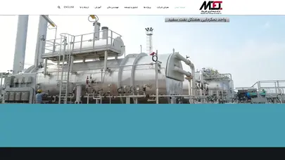 اسکرین شات سایت شرکت توسعه انرژی خاورمیانه - تحلیل رتبه و سئو