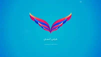 اسکرین شات سایت طراحی آسمان : skydesign - تحلیل رتبه و سئو