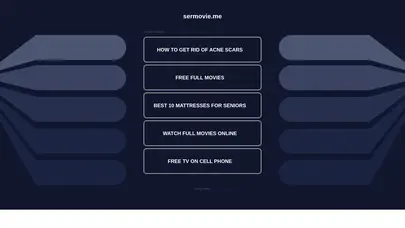 اسکرین شات سایت sermovie.me - تحلیل رتبه و سئو
