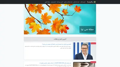 اسکرین شات سایت Cinava - تحلیل رتبه و سئو