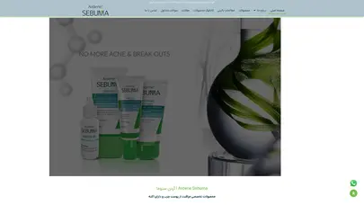 اسکرین شات سایت صفحه اصلی - تحلیل رتبه و سئو