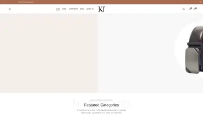 اسکرین شات سایت Ktleathers - تحلیل رتبه و سئو