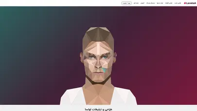 اسکرین شات سایت طراحی سایت، گرافیک، سئو (بهینه سازی موتورهای جستجو)، تولید محتوا - طراحی و تبلیغات لولسا - تحلیل رتبه و سئو