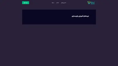 اسکرین شات سایت انستیتو ملی بازی سازی ایران - تحلیل رتبه و سئو