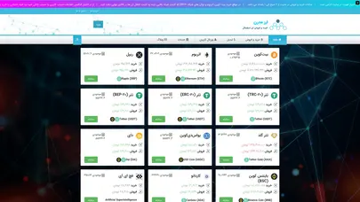 اسکرین شات سایت ارز مدرن | خرید بیت کوین ارزان | خرید اتریوم | خرید ارز دیجیتال - تحلیل رتبه و سئو