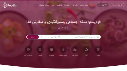 فودیسم: دستیار رستورانگردی، کافه گردی و سفارش غذا در ایران