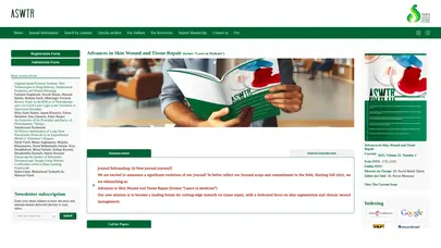 اسکرین شات سایت Adv Skin Wound Tissue Repair - Adv Skin Wound Tissue Repair - تحلیل رتبه و سئو