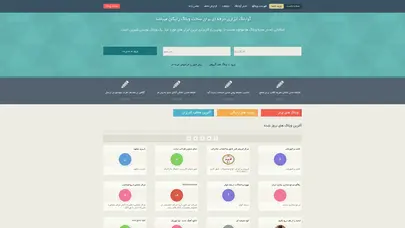 اسکرین شات سایت Avablog - تحلیل رتبه و سئو