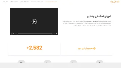 اسکرین شات سایت آموزش آهنگسازی و تنظیم در یک دوره صفر تا صد | پکیج اف ال استودیو - تحلیل رتبه و سئو