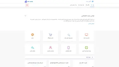 اسکرین شات سایت آقای برنده - طراحی سایت وردپرس - طراحی وب سایت اختصاصی و گرافیک - تحلیل رتبه و سئو